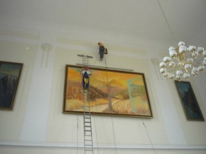 Prace wyskościowe Kraków- montaż reklam